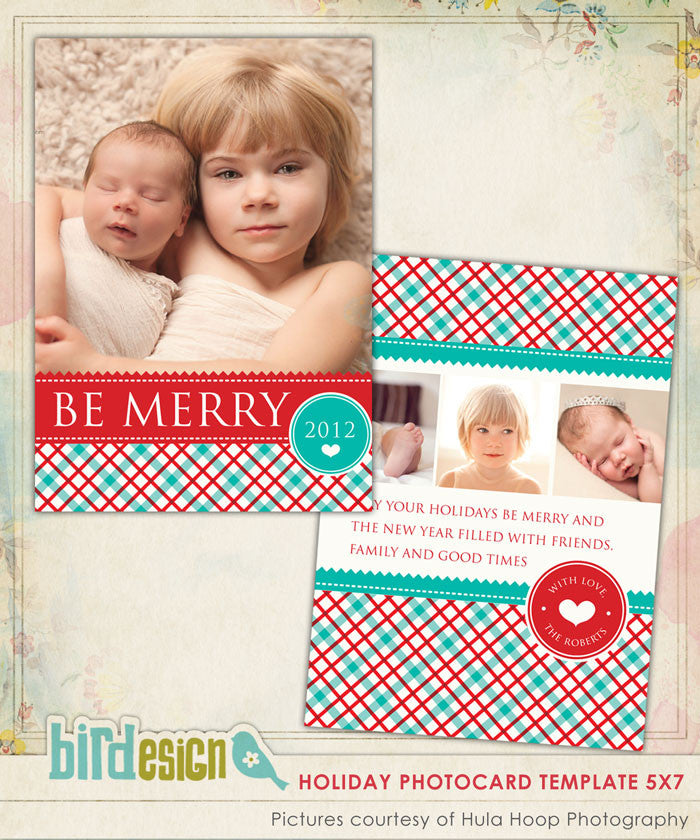 Holiday Photocard Template | Country Christmas