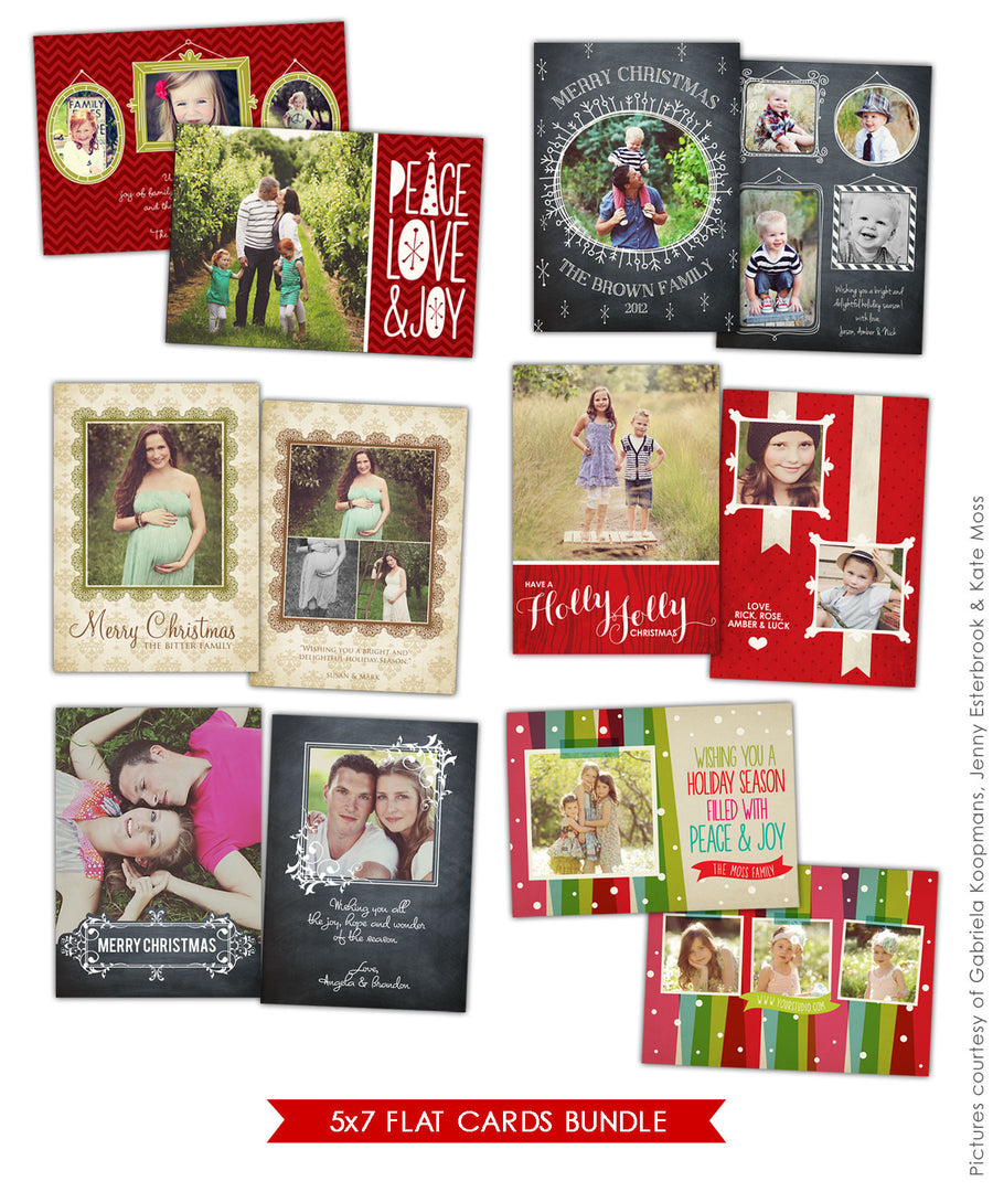 Holiday Photocards Bundle | Messages of Love