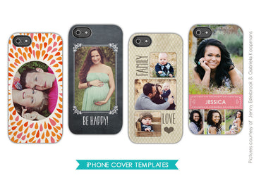Iphone cover templates | Be happy