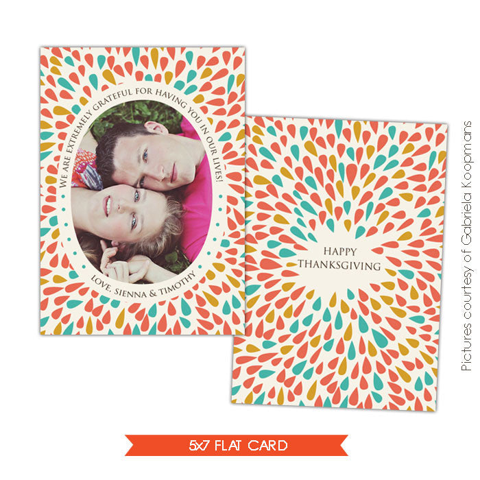 Thanksgiving Card Template | Bloom of Love