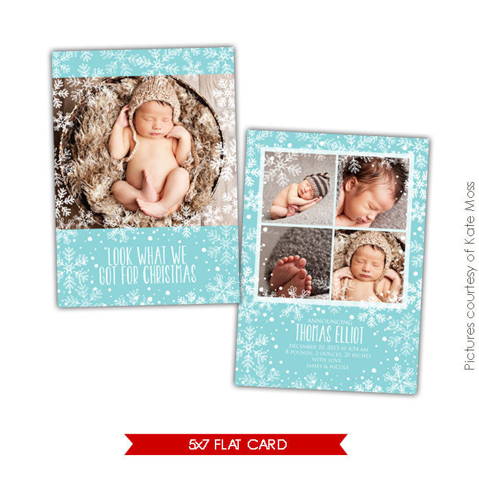 Holiday Photocard Template | Christmas gift