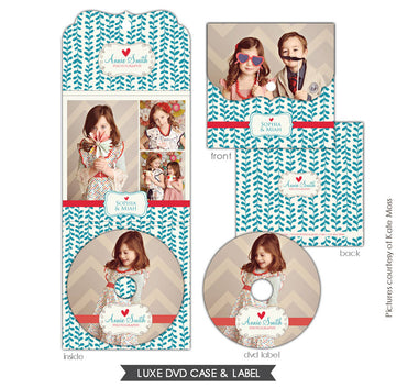 Luxe DVD case and DVD label | Everything love