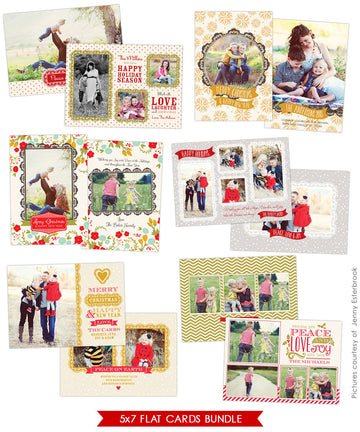 Holiday Photocards Bundle | Chic greetings