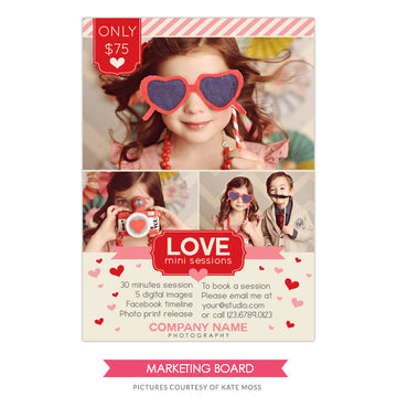 Photography Marketing board | Love minis
