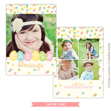 Easter photo card | Easter party