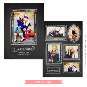 Easter photo card | Spring portraits