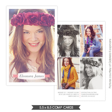 Modeling Comp Card |  Leonora