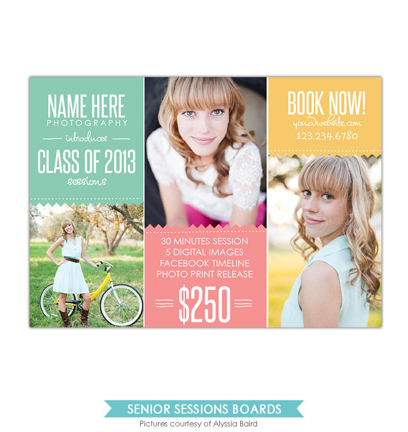 Photography Marketing board | Colorful class