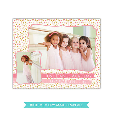 8x10 Memory Mate | Sweet Ballerinas