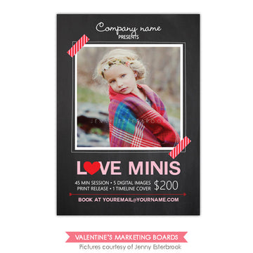 Photography Marketing board | Mini chalkboard