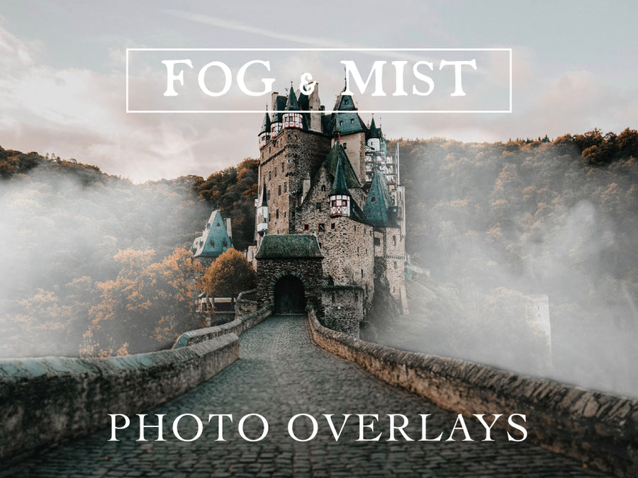 30 Real Fog & Mist Photo Overlays