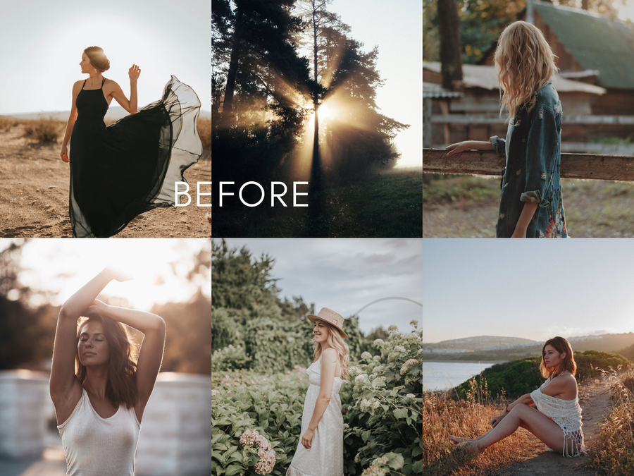 Sunny GOLDEN GLOW Outdoor Lightroom Presets