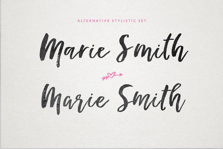 Happy Letters Brush Script font