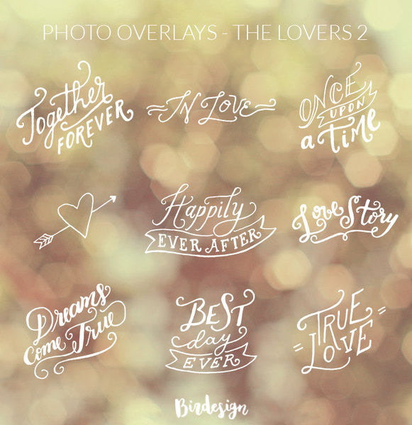 Photo Overlays | The Lovers Vol. 2
