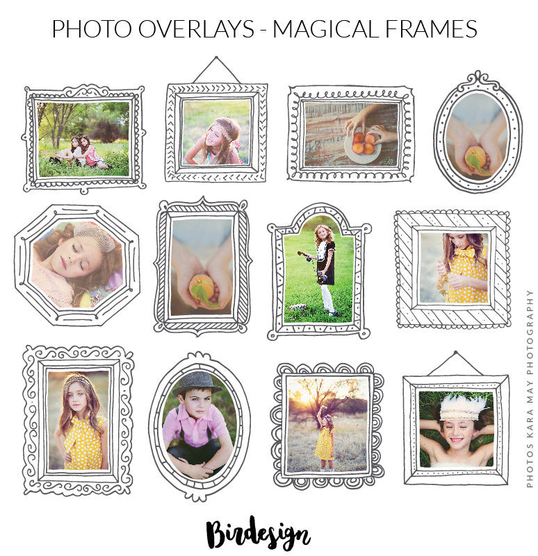Photo Overlays | Magical frames