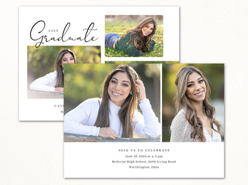 Graduation Announcement - 5x7 Card - os153