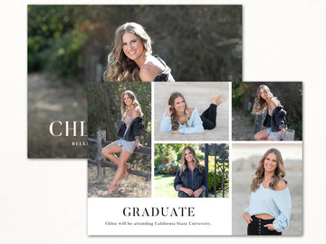 Graduation Announcement - 5x7 Card - os86