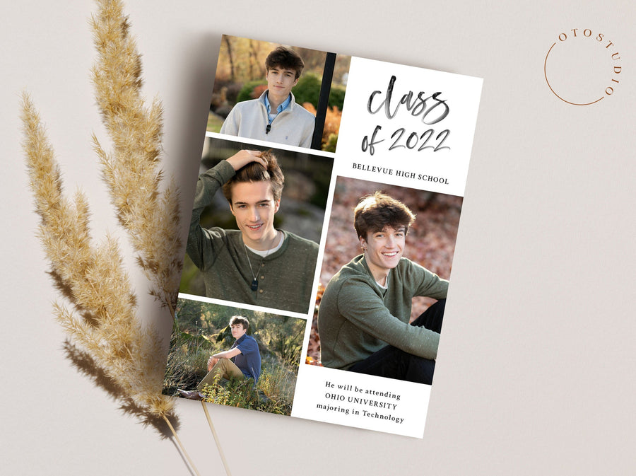 Graduation Announcement - 5x7 Card - os132