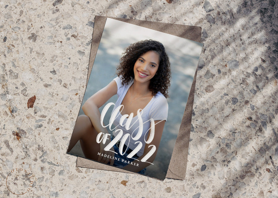 Graduation Announcement - 5x7 Card - os116