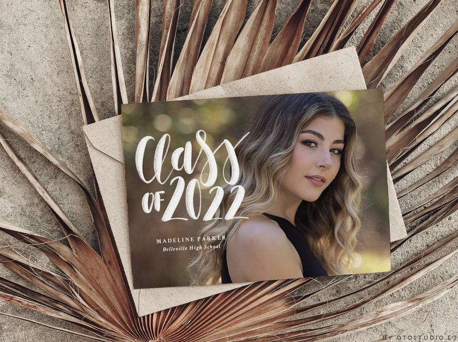 Graduation Announcement - 5x7 Card - os130