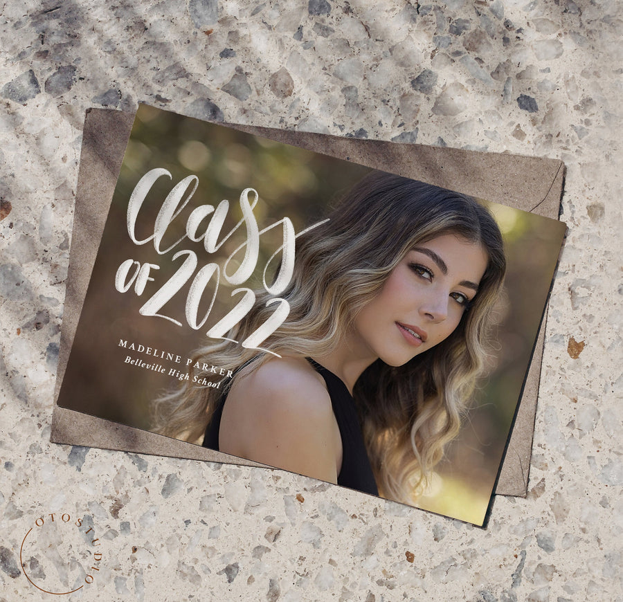 Graduation Announcement - 5x7 Card - os130