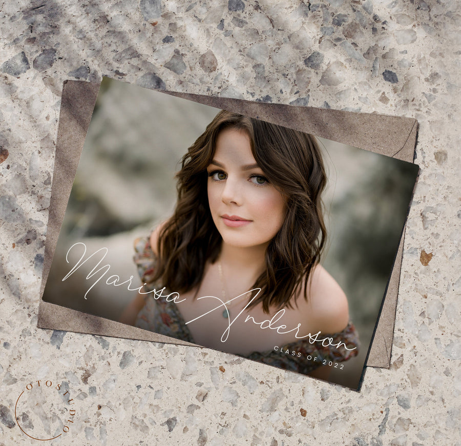 Graduation Announcement - 5x7 Card - os145