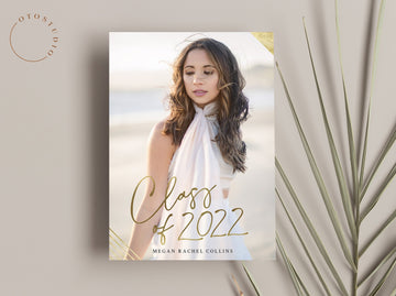 Graduation Announcement - 5x7 Card - os142