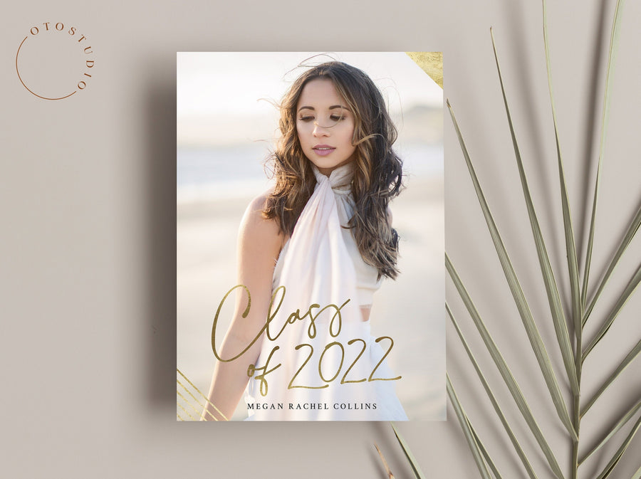 Graduation Announcement - 5x7 Card - os142