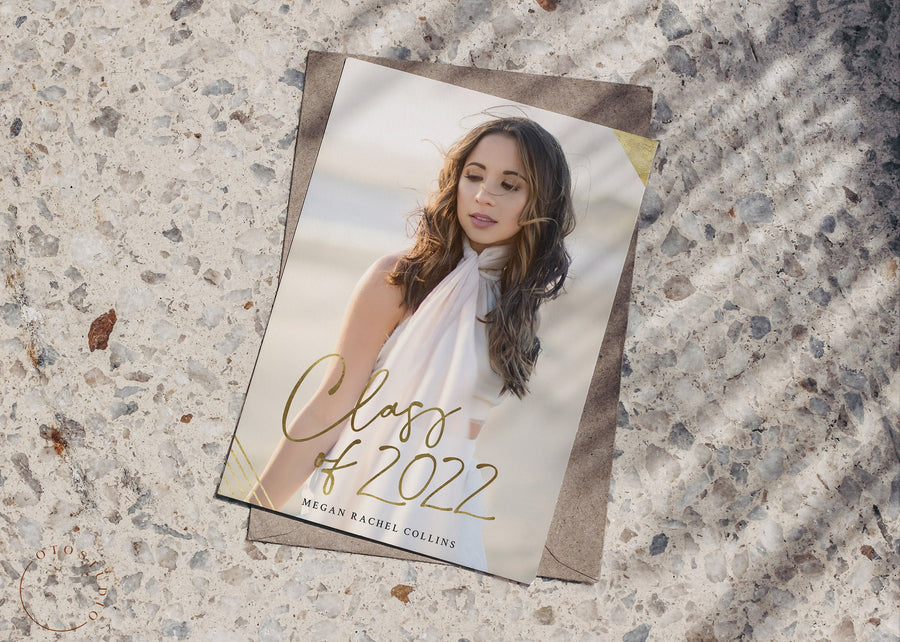 Graduation Announcement - 5x7 Card - os142