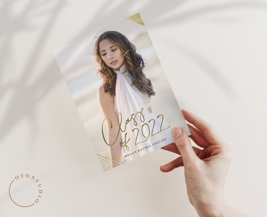 Graduation Announcement - 5x7 Card - os142