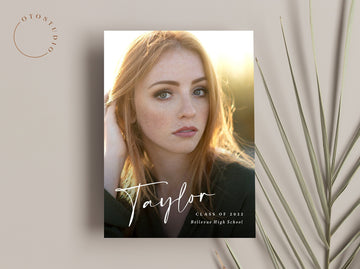 Graduation Announcement - 5x7 Card - os155
