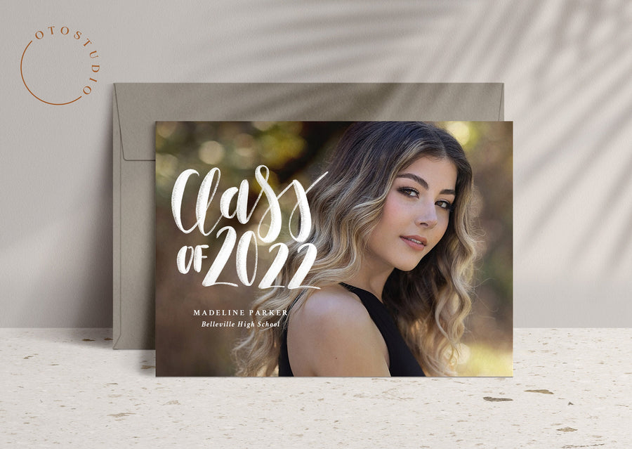 Graduation Announcement - 5x7 Card - os130