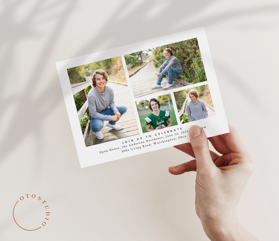 Graduation Announcement - 5x7 Card - os152