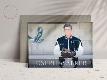 Graduation Announcement - 5x7 Card - os148
