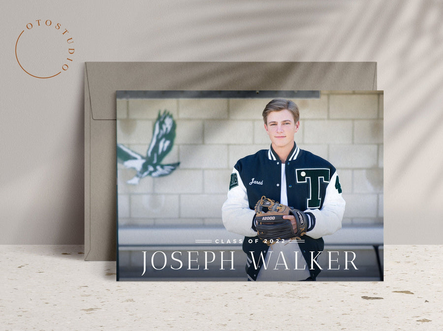 Graduation Announcement - 5x7 Card - os148