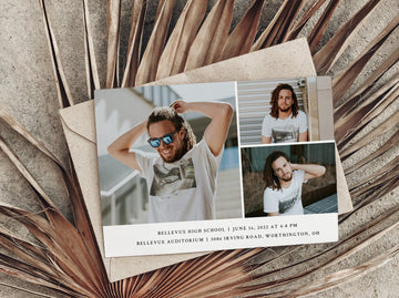 Graduation Announcement - 5x7 Card - os136