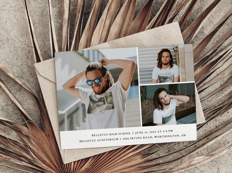 Graduation Announcement - 5x7 Card - os136