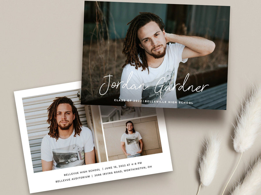 Graduation Announcement - 5x7 Card - os96