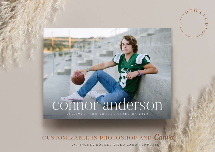 Graduation Announcement - 5x7 Card - os152