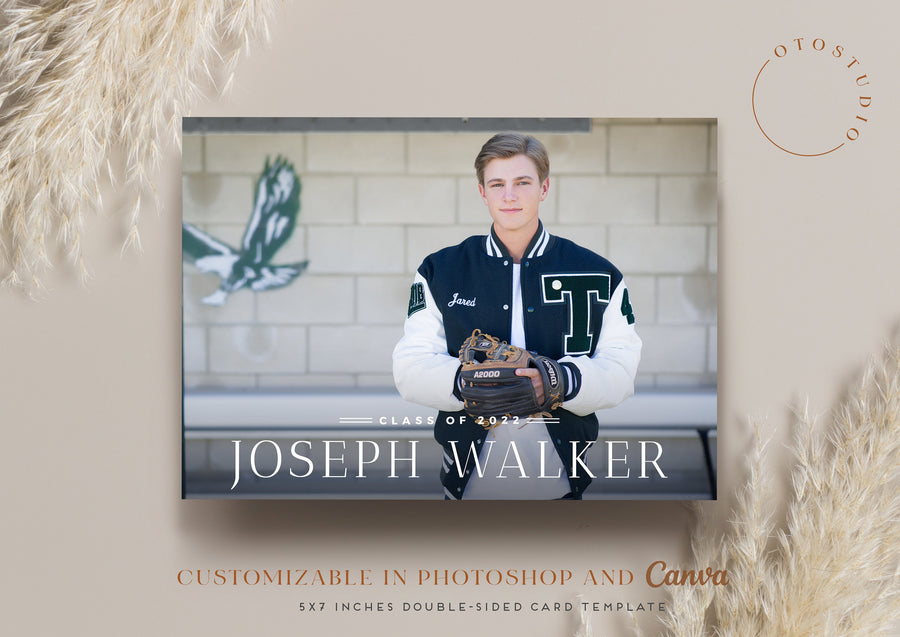 Graduation Announcement - 5x7 Card - os148