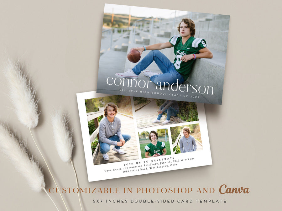 Graduation Announcement - 5x7 Card - os152