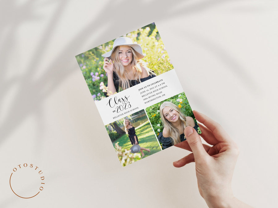 Graduation Announcement - 5x7 Card - os113