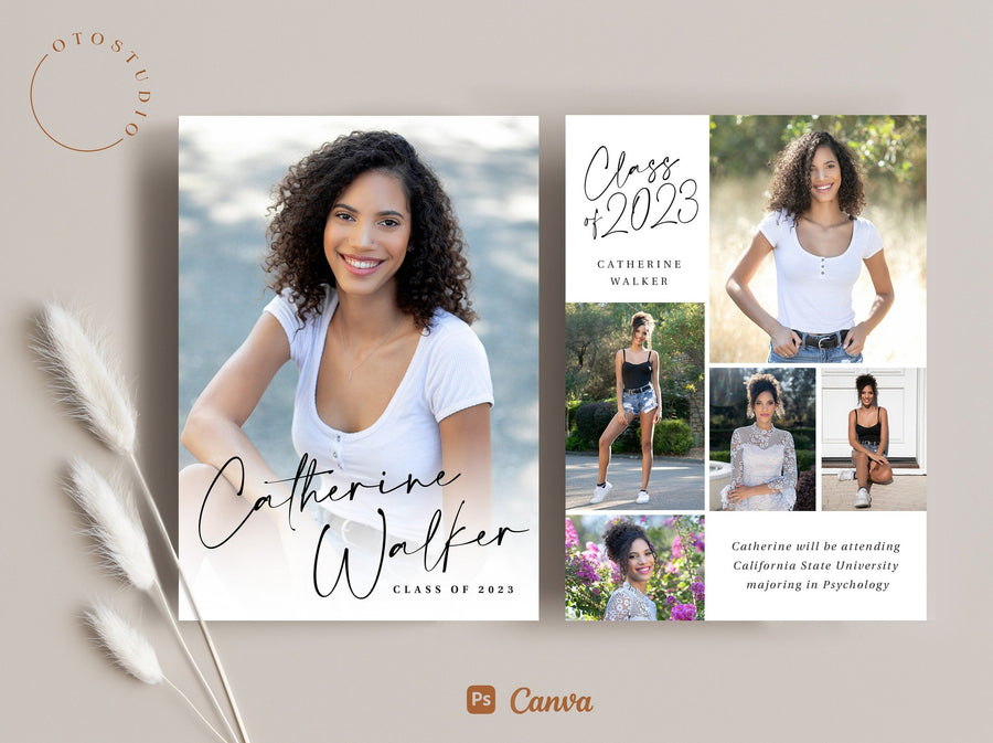 Graduation Announcement - 5x7 Card - os87