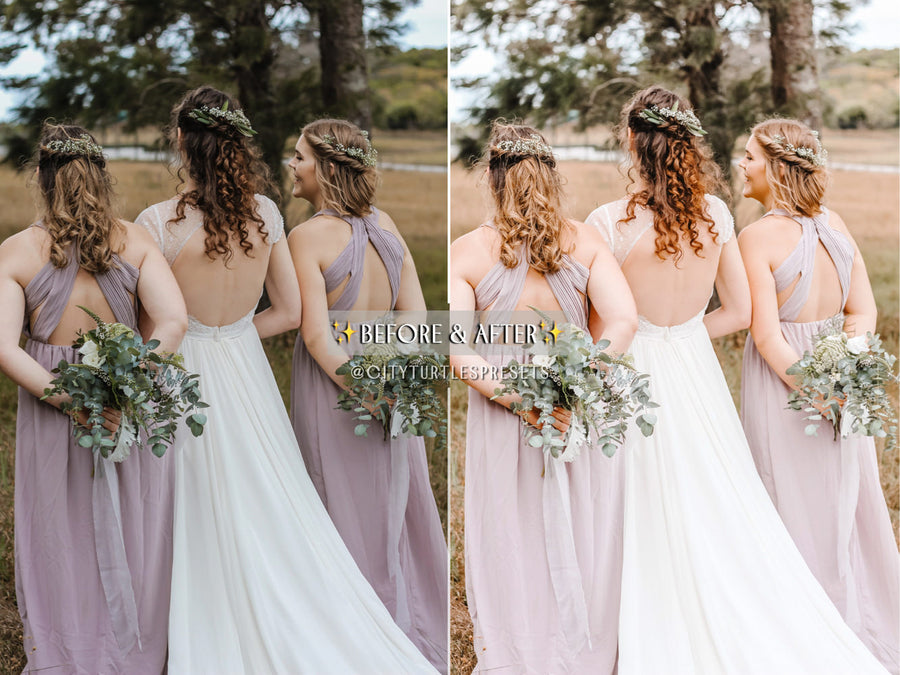 Light and Airy Wedding HIM & HER Fine Art Lightroom Presets