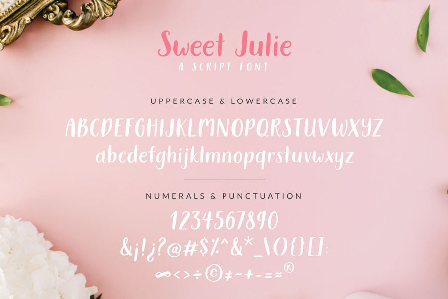Sweet Julie Font
